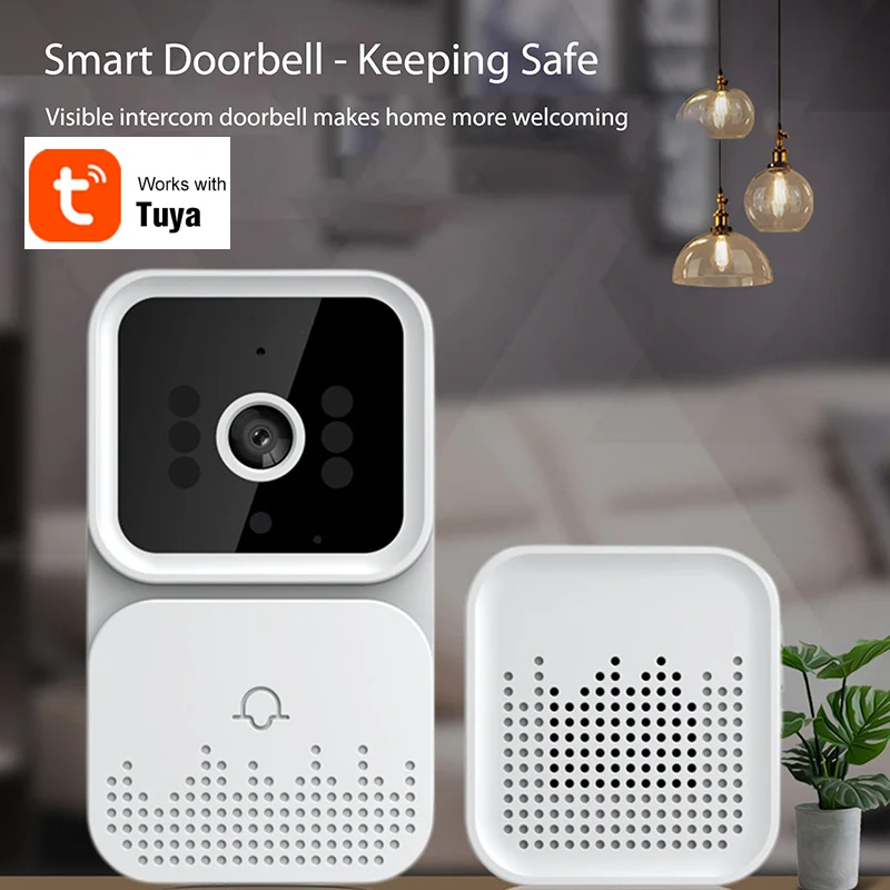 Tuya Home Doorbell Digital Wireless Doorbell Waterproof Remote