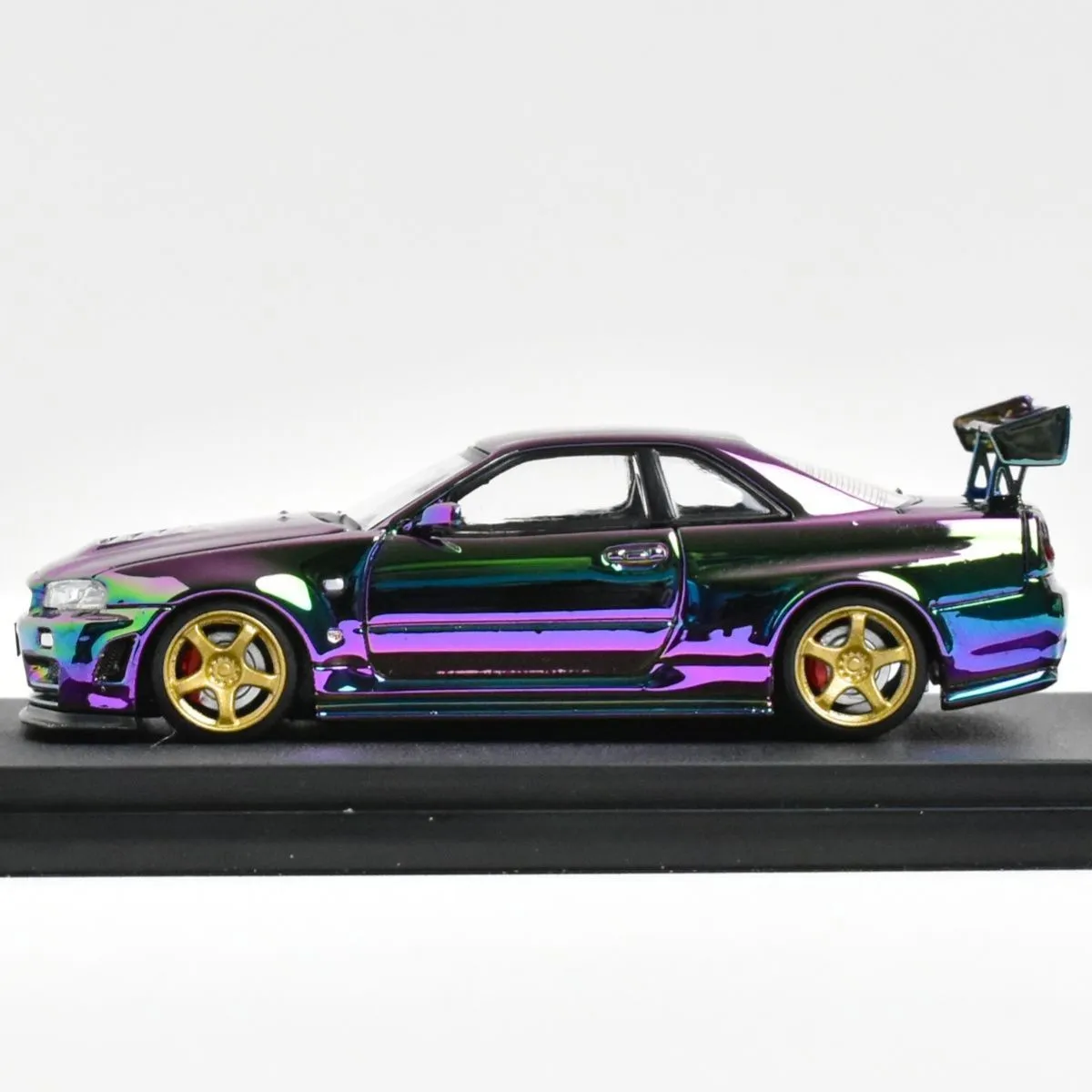 Fuji 1:64 Car Skyline GT-R R34 Nismo Z-Tune alloy model car