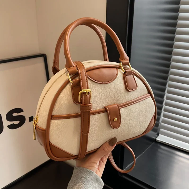 

Новинка 2023, женские сумочки, модная популярная однотонная сумка-мессенджер через плечо высокого качества во французском стиле, в этом году