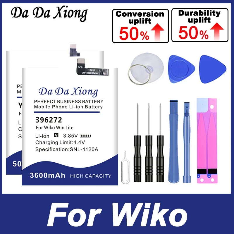 C210Aebatt 5251 Batteria Per Wiko Pulp 4G 5251 K560 5030 C210Aebatt Y80 W-V720 Bqs-5504 View Prime Rainbow Jam Upulse Lite 4G