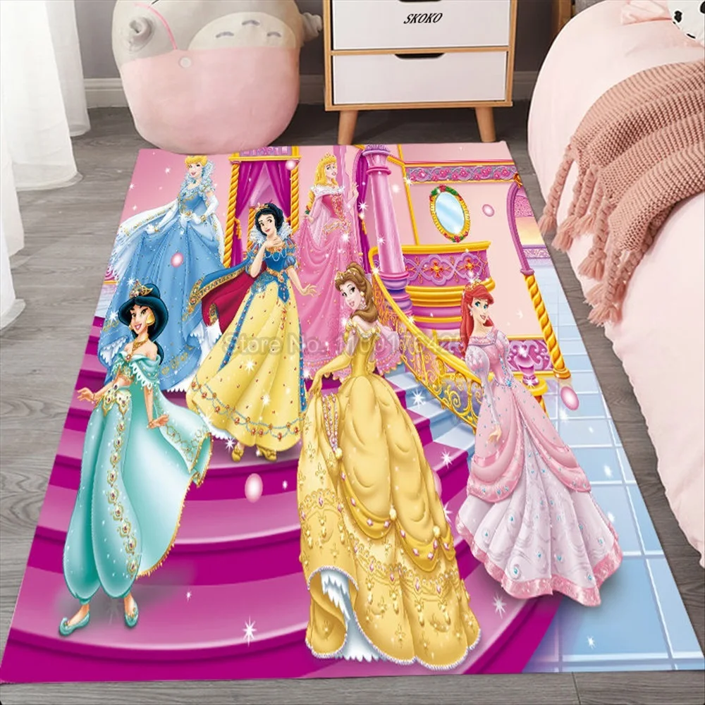 Carpet Girl Disney Princesses Disney Princess Rugs Kids Disney