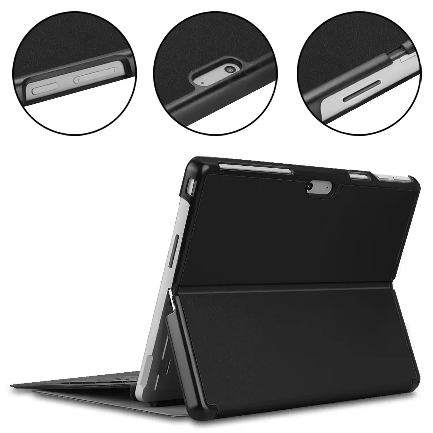 Caixa Magnética para Microsoft Surface Pro Estojo Tablet Estojo Protetor para Superfície Pro + - Imagem 4