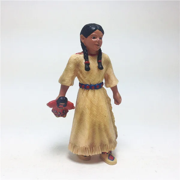 

pvc figure model toy india girl out of print