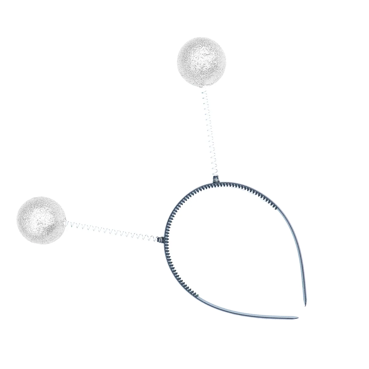 

3 Pcs Headwear Sparkle Alien Headband Headphone Party Headdress Hair Hoop White Curler