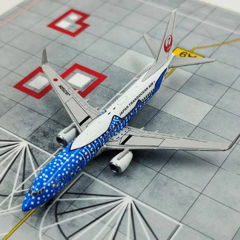ダイキャストメタル合金 1/400 スケールシロナガスクジラ JAL