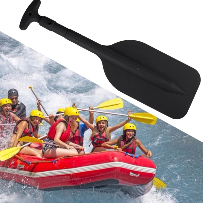 Collapsible Oar Kayak Jet Ski and Canoe Telescoping Plastic Boat Paddles Small Safety Boat Water Sport Accessories 094C