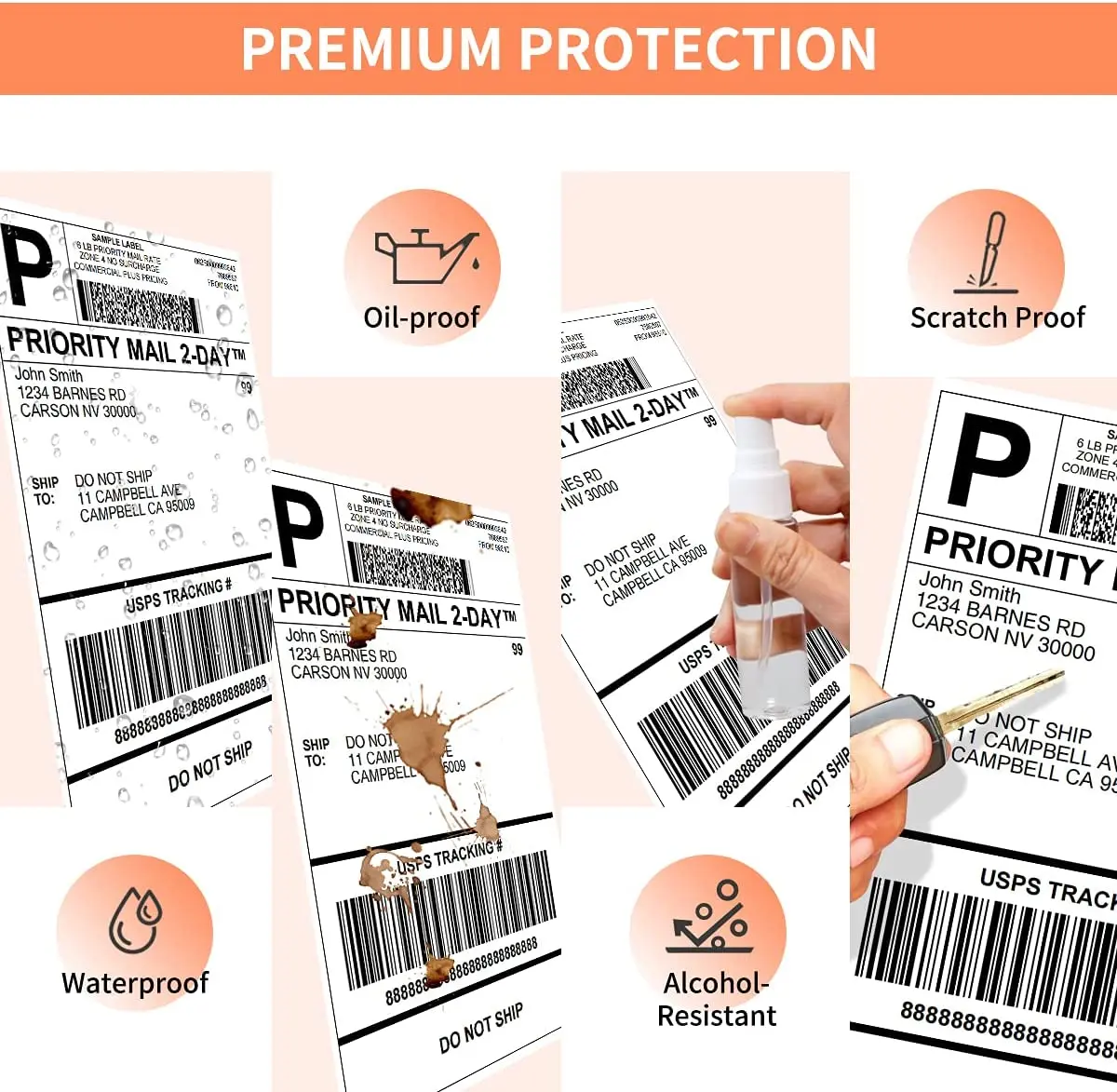 label envio premium amazon