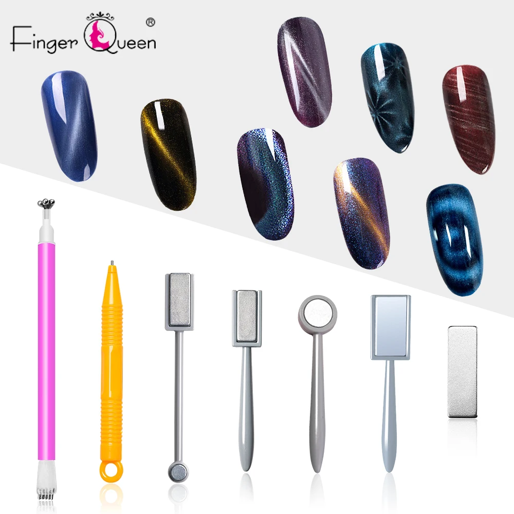 Cat Eye Nail Tool Magnet Stick 3D Line Effect for Cat Eye Gel Polishing