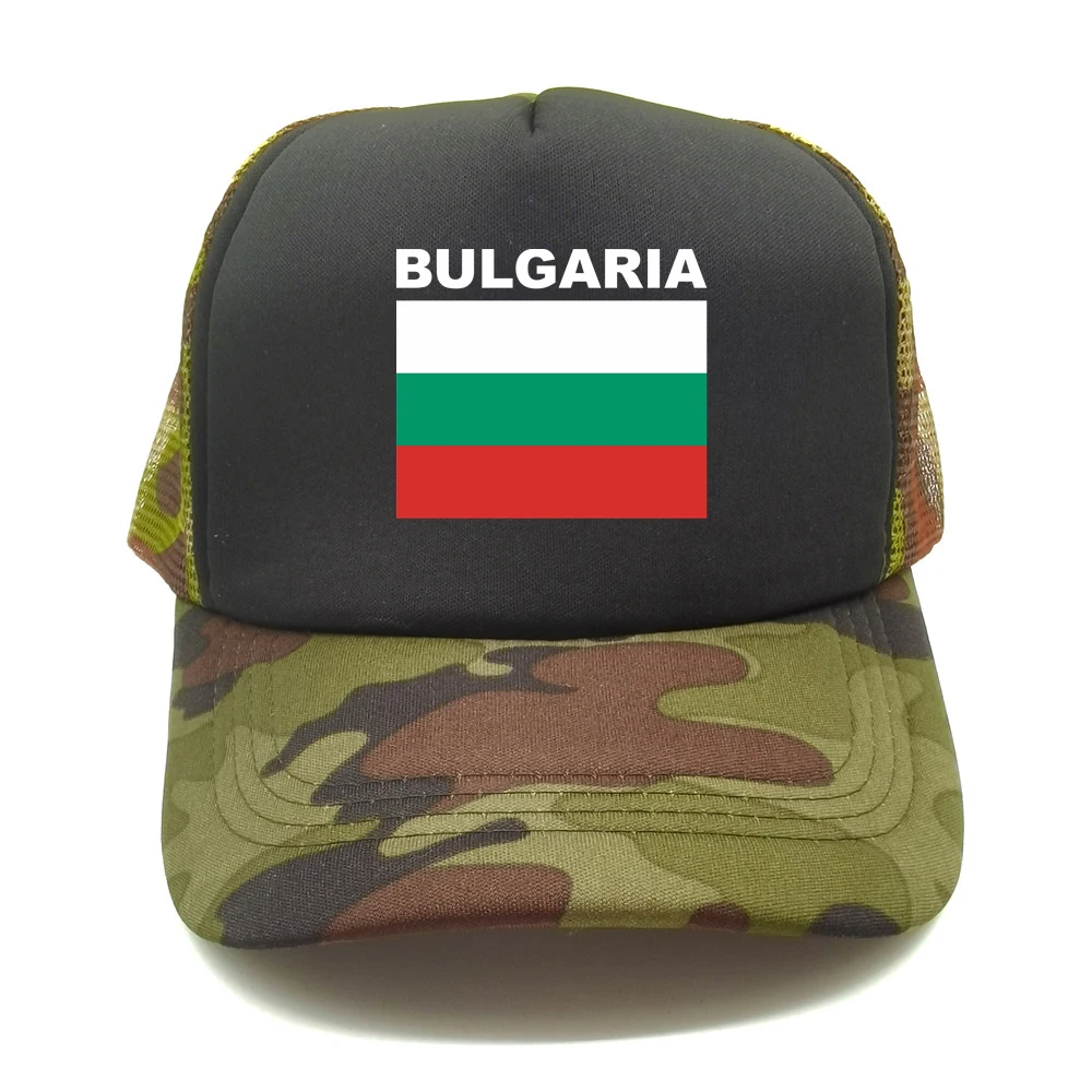 

Болгария Кепка-тракер Летняя мужская крутая Кепка с флагом страны Бейсболка унисекс уличные сетчатые кепки