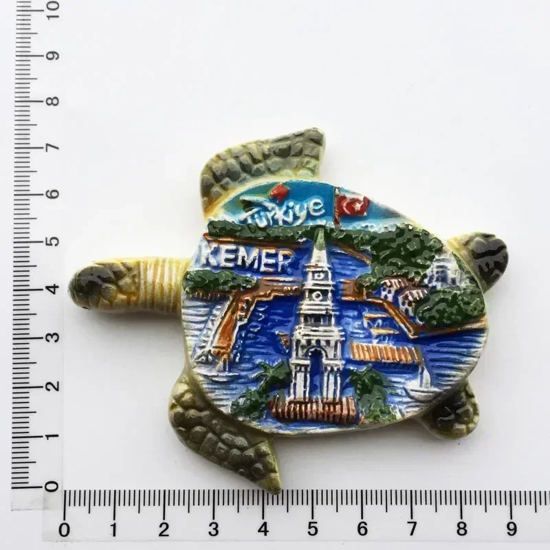 Magnete Frigorifero 3D Sultan Ahmet Istanbul – Ceramica Fatta A Mano, Souvenir Turchia