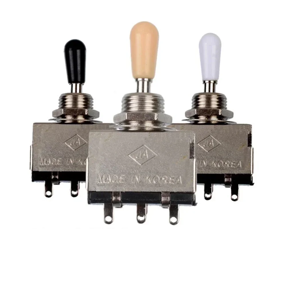Closed 3 Way Toggle Switch Pickup Tone Selector Knob for LP Electric Guitar Copper Knob guitar tool