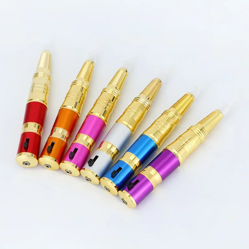 Permanent Makeup Tattoo Machine Kit With Needles Rechargeable PMU Microblading Pen for Eyebrow Eyeliner Lip Makeup Beauty