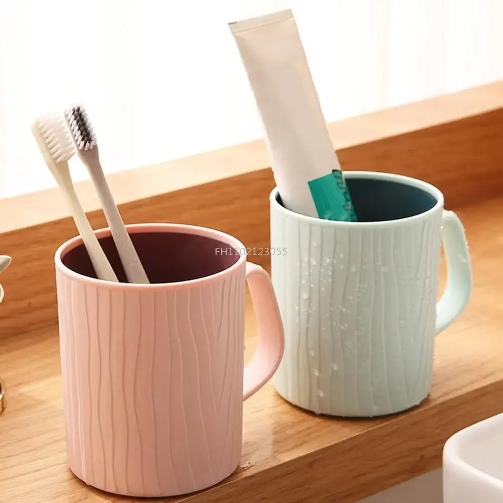 1Pcs Washing Cup Toothbrush Holder Portable Couple Washing Mouth Cups Plastic Toothbrush Cup  Bathroom Accessories
