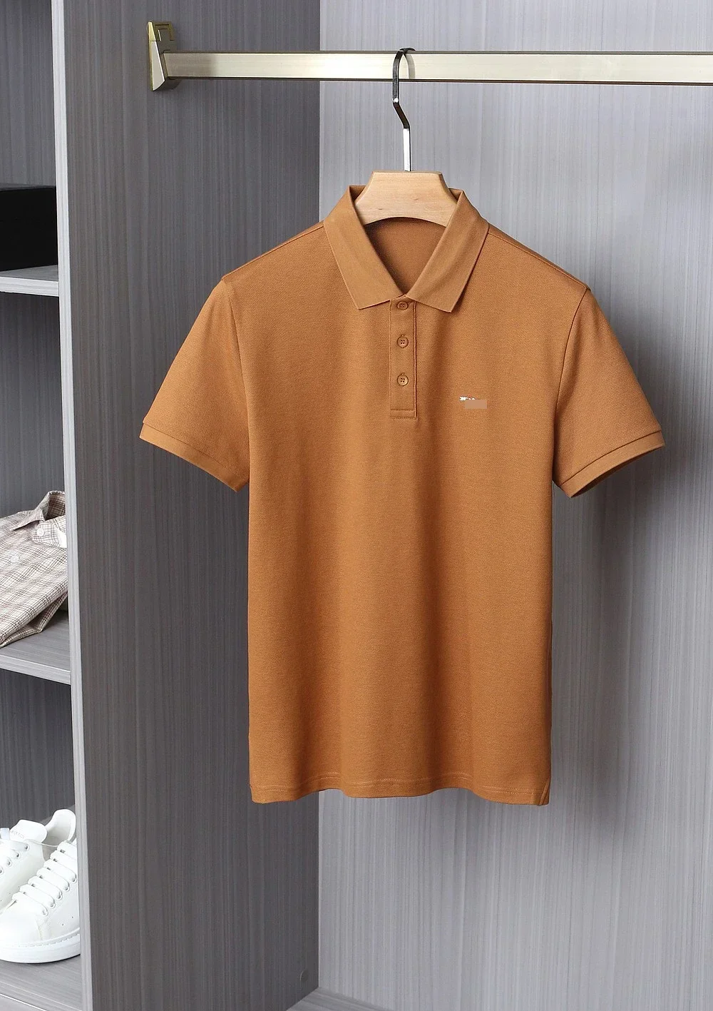 

BILLIONAIRE SIJITONGDA Shirt silk men 2024 summer new short sleeve breathable thin embroidery quality big size s-xXL