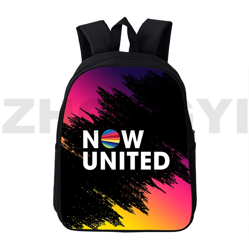 

Now United 3D Print Backpacks for Women Fashion Canvas Kids Small Bookbags UN Team Laptop Computer Student College School Bag