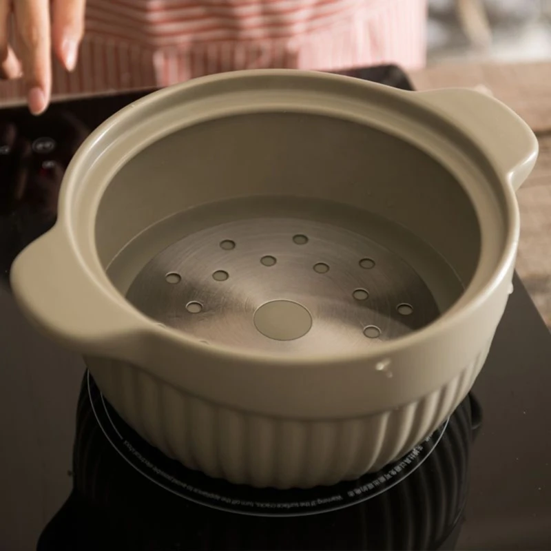 D0AB Stainless Steel Cookware Thermal Guide Plate Induction Cooktop Converter Disk