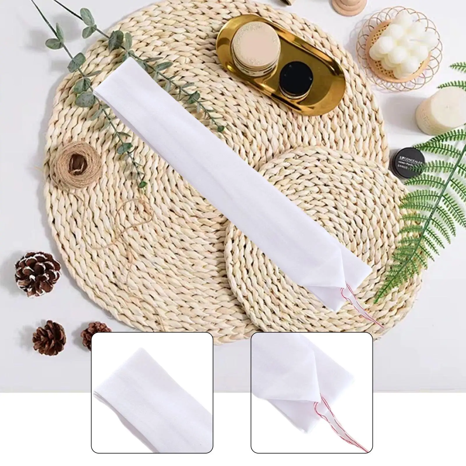 Koshihimo Waist Belt Easy Wear Japanese Design Elegant Soft Kimono Obi Belt
