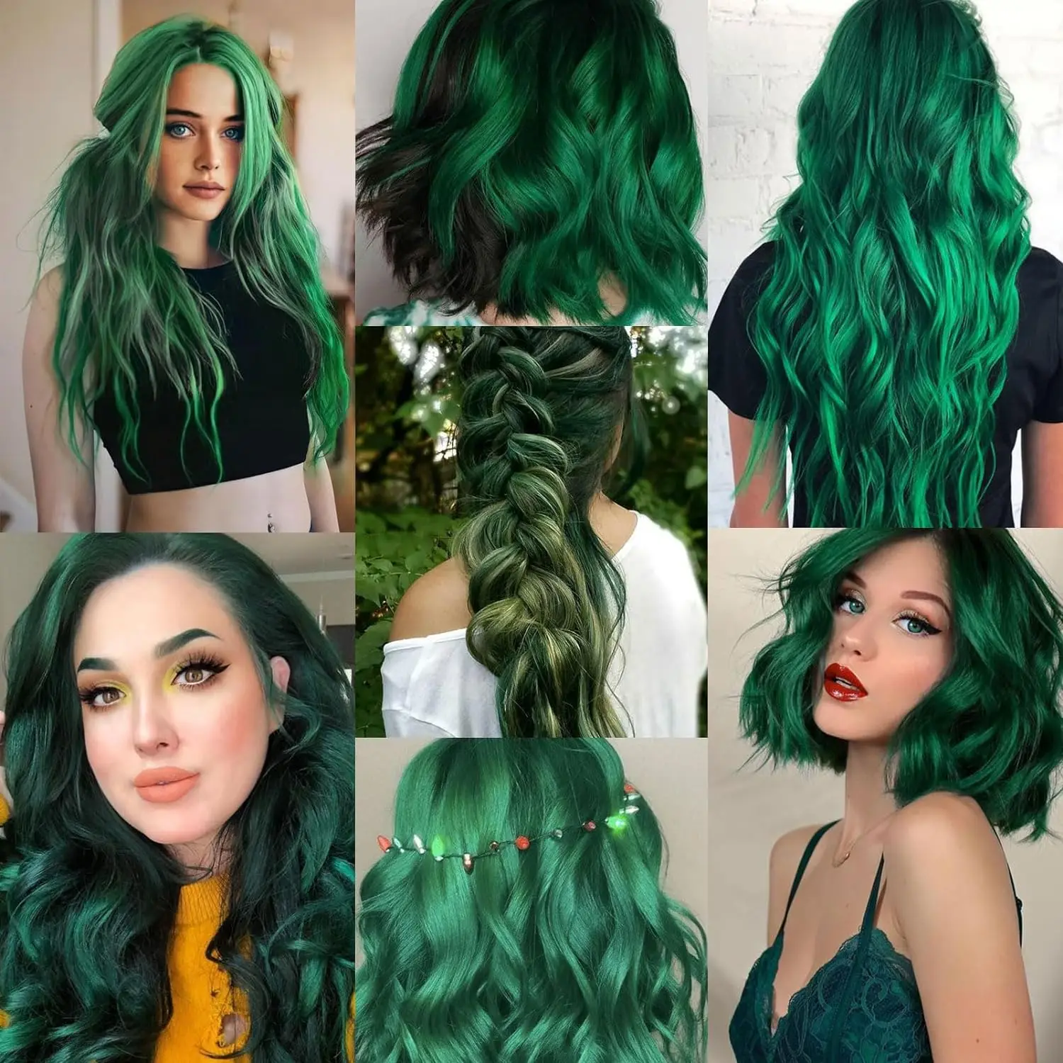 Colored Hair Extensions Clip 11
