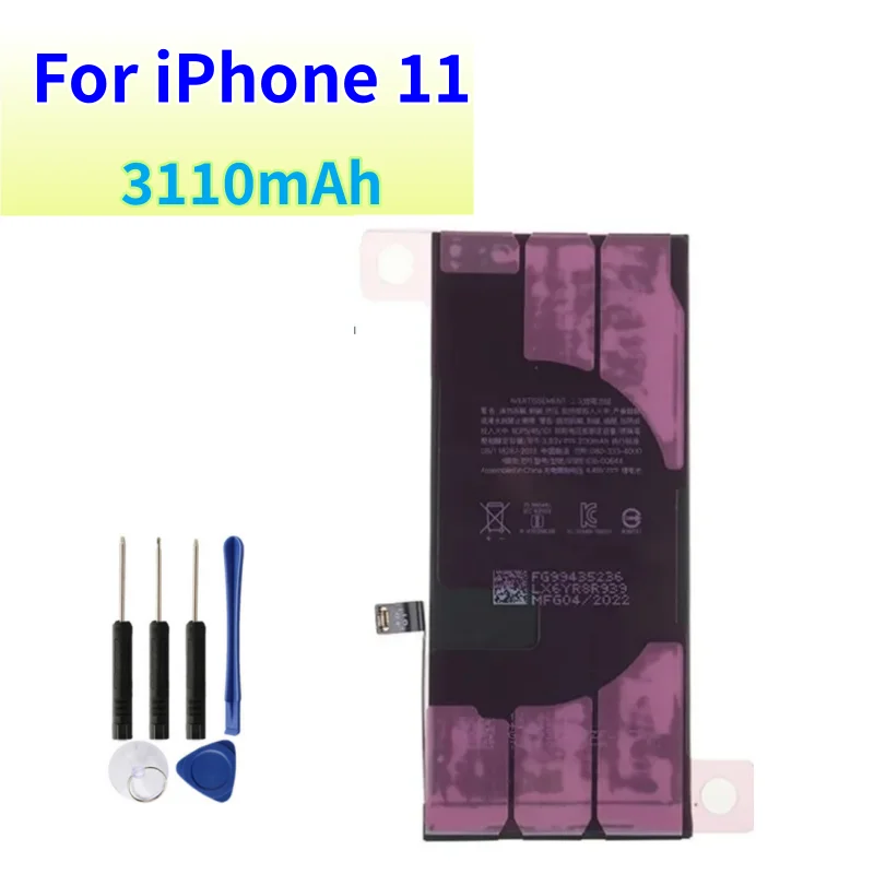 IPhone 11,11 Pro, 11 Pro, 11 Pro Max用の高容量バッテリー,交換用