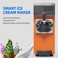 Machine à crème glacée intelligente bureau tête unique Maquina De Sorvete Casquinha Soft 2