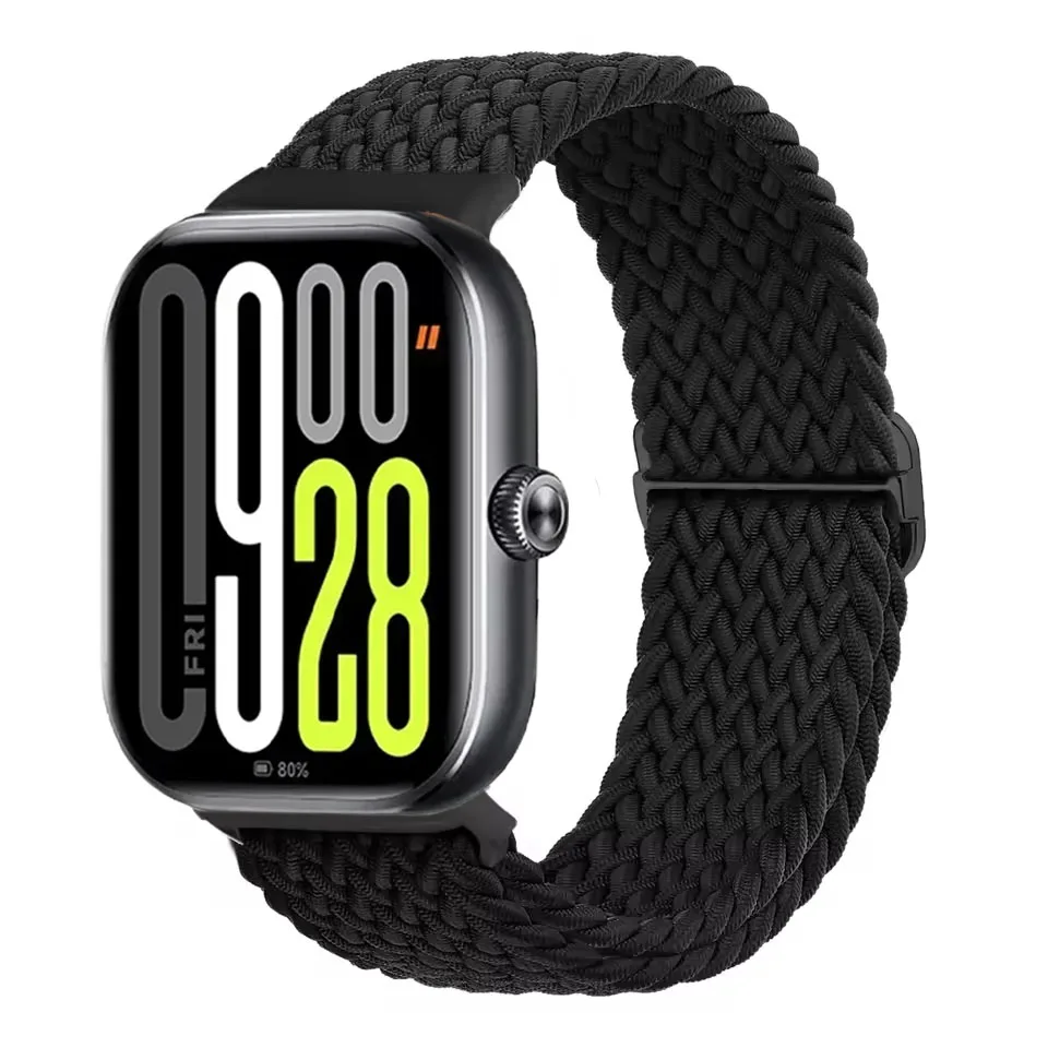 Premium Nylon Braided Loop Strap with Scratch-Resistant Buckle
