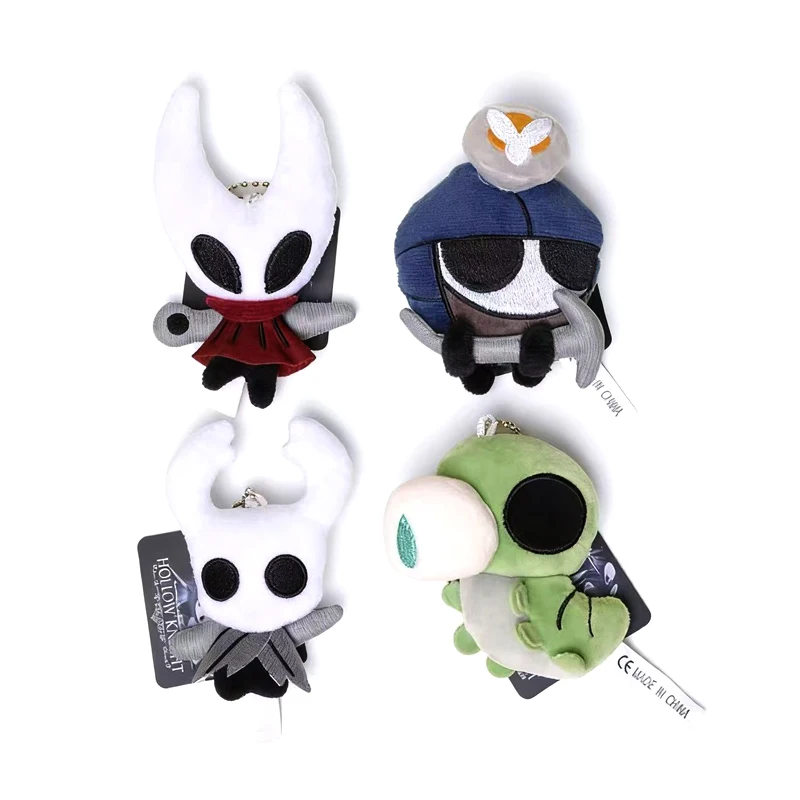 Hollow Knight Zote Plush Toy keychain Game Hollow Knight Plush Figure Doll Stuffed Soft Toys Children Kids Boys Xmas