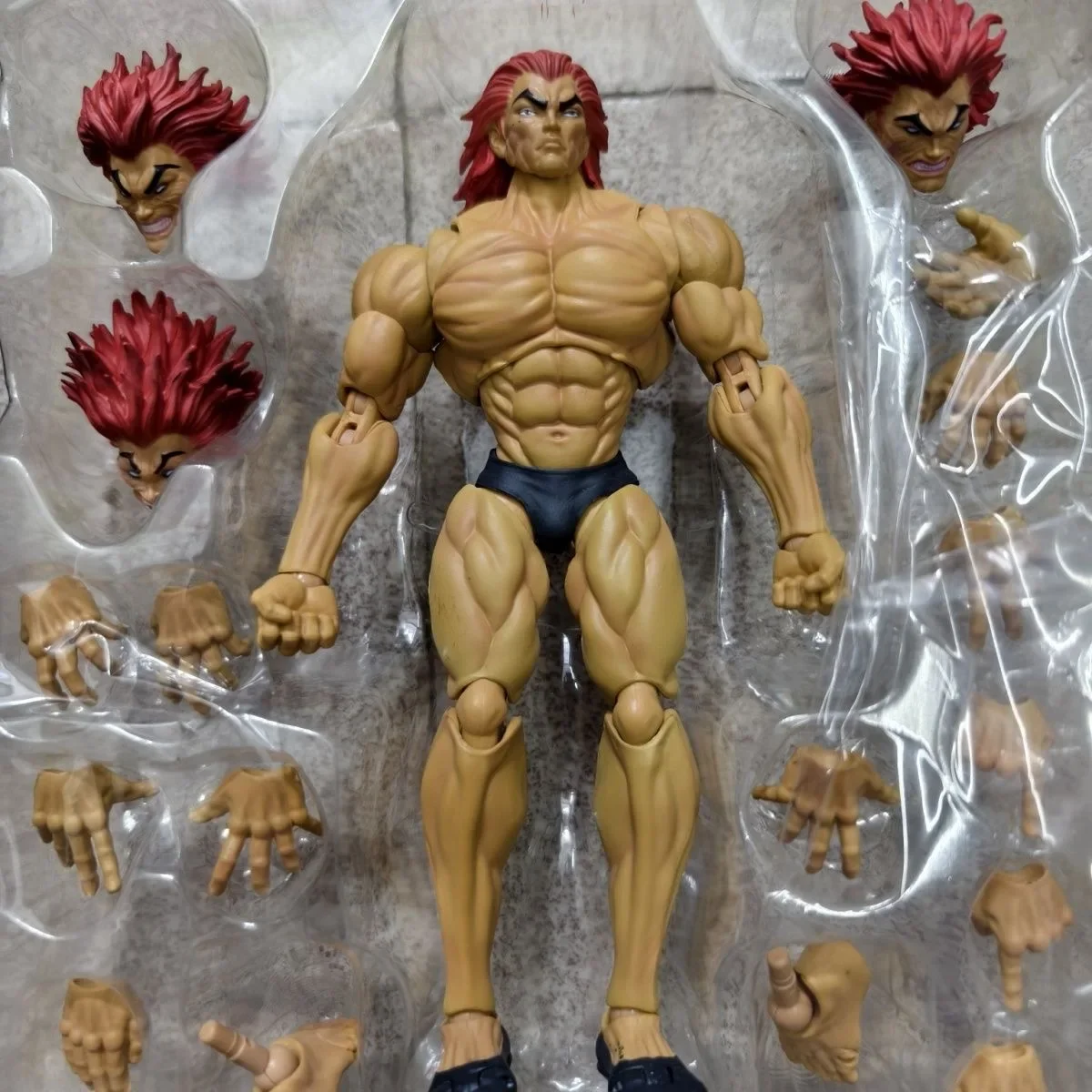18cm Storm Toys Son Of Ogre Baki Anime Figures Yujiro Hanma Action Figure Statue Collection Figurine Model Doll Toys Kids Gift