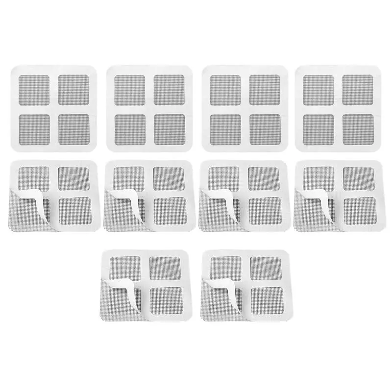 

10 шт., водостойкие фильтры для слива в ванной