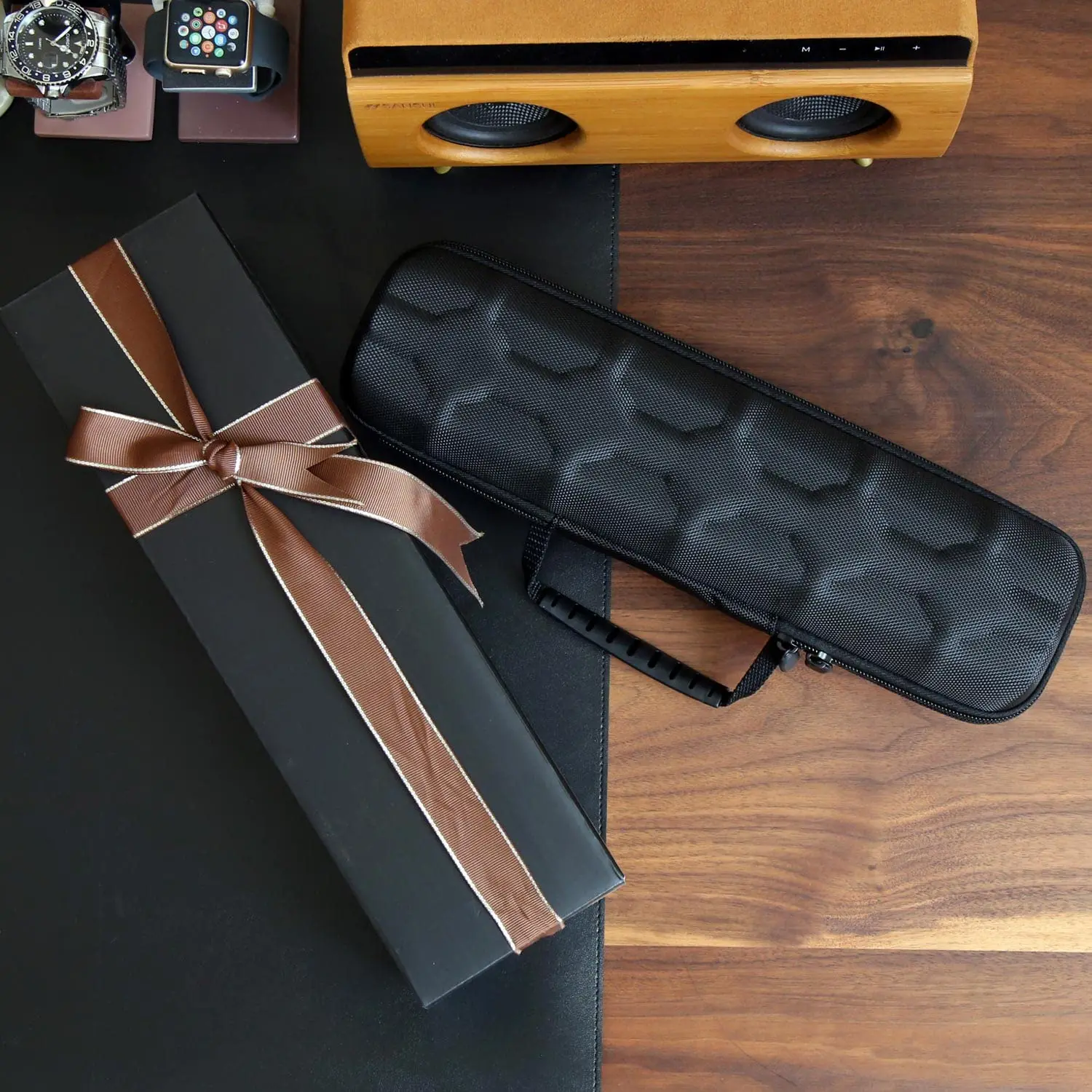 5 Slot EVA Watch Travel Case for Men and Women Portable Single Watch Storage Box & Organizer for Wristwatches and Smart Watches watch storage box watch storage bag watch storage pouch