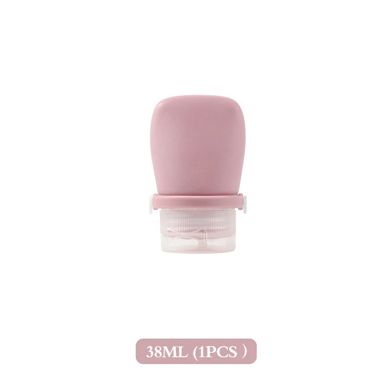 Leak-Proof Silicone Travel Bottles - Refillable Squeezable Containers for Toiletries and Liquids
