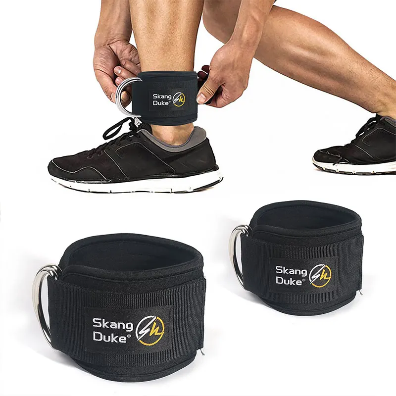 Fitness Anklet Ankle Buckle Leg Muscle Trainer Hip Training Leg Strap Hook Gantry Tension Rope Accessories fitness ankle straps ankle straps ankle wrist cuffs ankle wrist weights