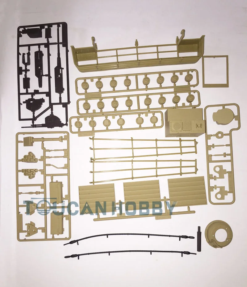 

HENG сумка для длинных деталей 1/16 US M1A2 RC Tank 3918 TH00539-SMT4