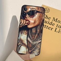 Chic Sleeve Tattoo Girl Design Phone Case - Full Cover Protection - iPhone 14 (ZZZ235)