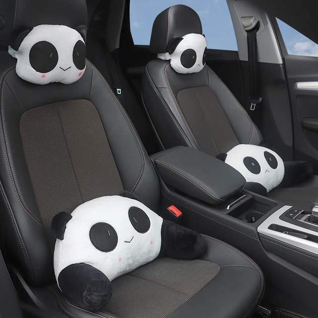 Cute Cartoon Car Headrest Pillow Neck Support Pillow Cartoon - Temu