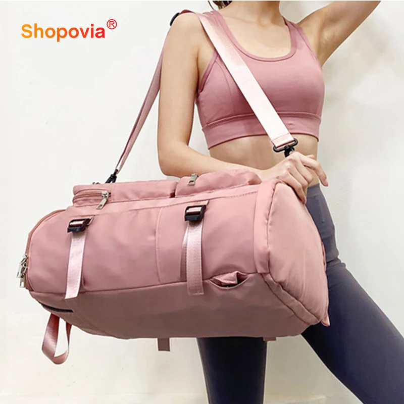 

Large Capacity Women Travel Backpack Ladies Sports Yoga Luggage Bags Multifunction Crossbody Casual Weekend Travel Backpack Men