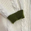 Evermore Cardigan Taylor Version Green Vine Embroidered Button Down Cable Knit Sweater Women Fall Winter Vintage Outfit 4