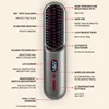 Household Wireless Portable Digital Negative Ion Straight Hair Comb TYPE-C Charging Roll Dual Purpose Straight Comb 5