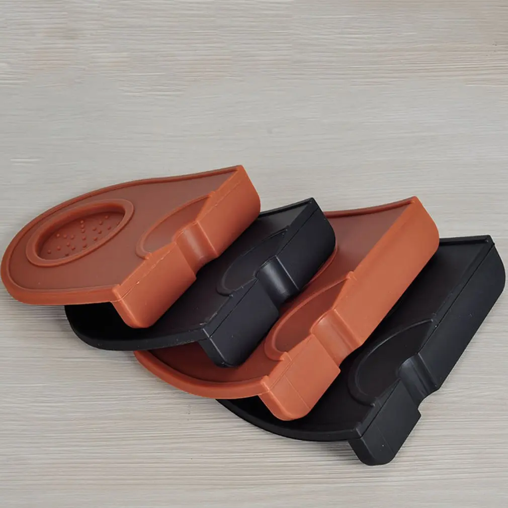 Description Picture 3 of itemAnti-skid Coffee Tamper Mat Espresso Coffee Pad Coffee Tamping Holder Tampers Rubber Corner Pad Silicone Coffeeware Tamper Mat