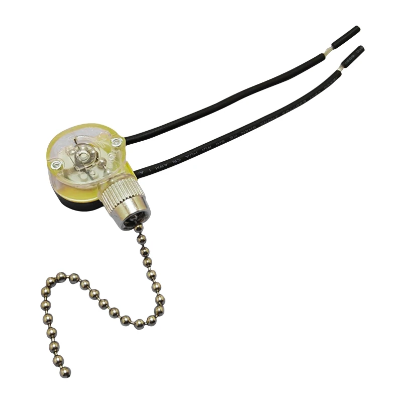 JX42B 250V DIY Wall Light Pull Chain Cord Controller for Showroom Home Universal Ceiling Fan Lamp Dropshipping