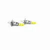 2 Pcs H1 12V 55W Yellow Lights 3000k Car Headlight Auto Fog Lamps Halogen Bulbs 3
