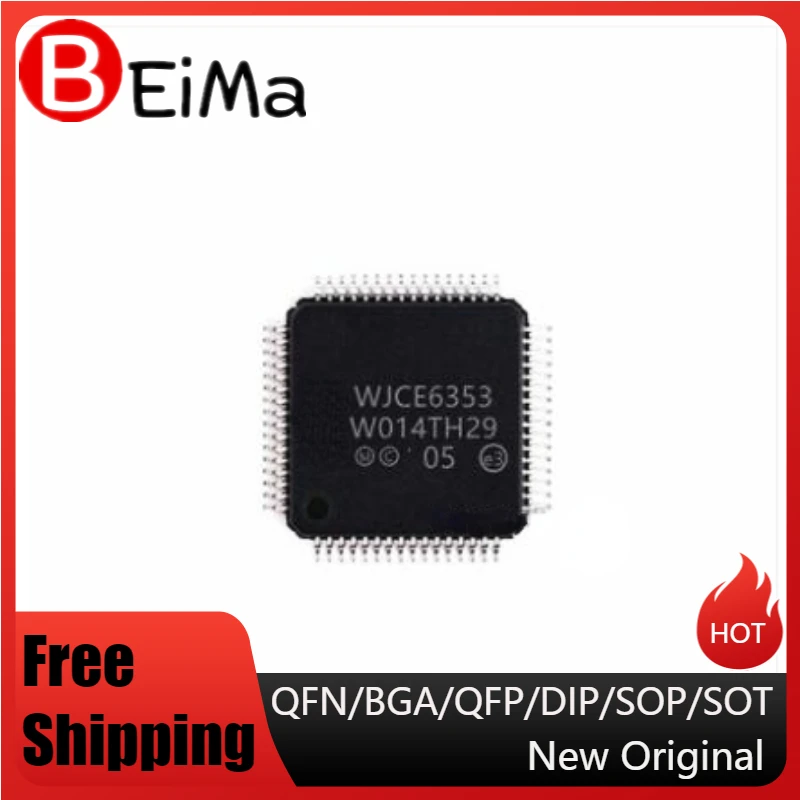

(2-10piece) WJCE6353 WJCE6353 LQFP64 Provide One-Stop Bom Distribution Order Spot Supply
