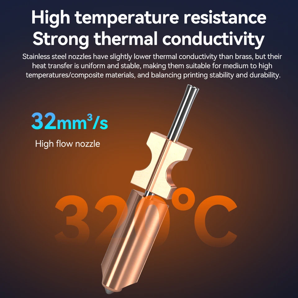 Upgrades Flashforge AD5X Nozzle Kit Flash Cast AD5X Original