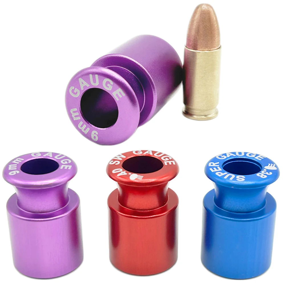 TacticalAmmoBulletCheckerfor9mm38Super40SWHeadspaceGauge