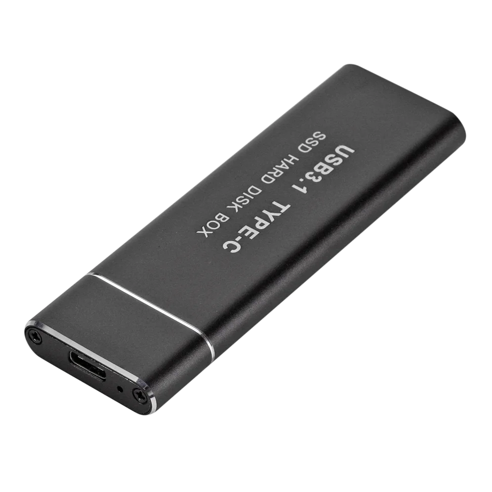 Caixa Externa para Caixa de Disco Rígido Móvel Ssd m2 Usb 3.1 tipo c m2 para Usb c Gabinete para 2230 2242 2260 2280 - Imagem 6