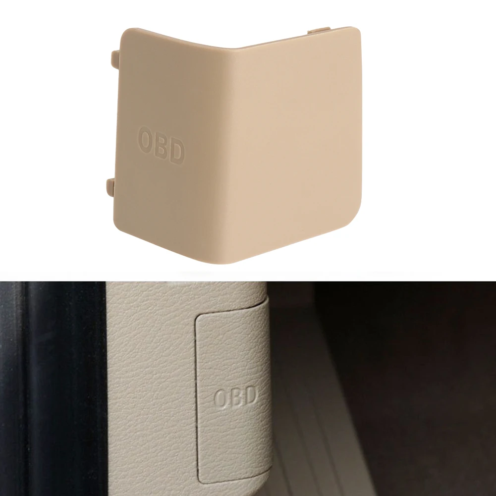 OBD 플러그 커버 트림 캡 51437144966 킥 패널 트림 캡 LHD 보호 쉘 케이싱 BMW 1시리즈 X1 E84 E87용 진단 시스템