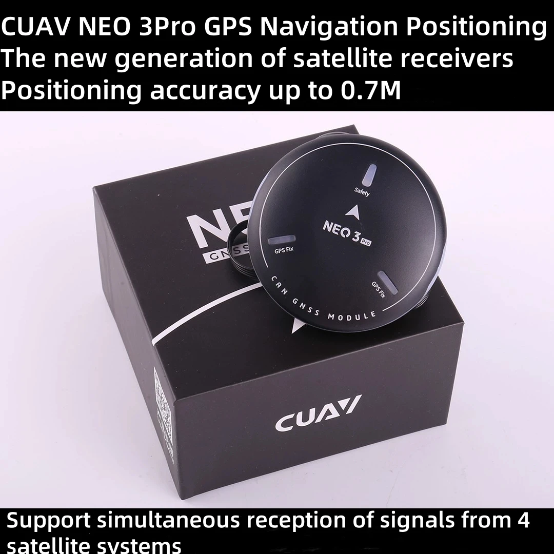 CUAV Leixun NEO3 Pro Навигация и позиционирование GPS с открытым исходным кодом Pixhawk Высокоточное позиционирование GNSS Модель управления полетом thumbnail 2