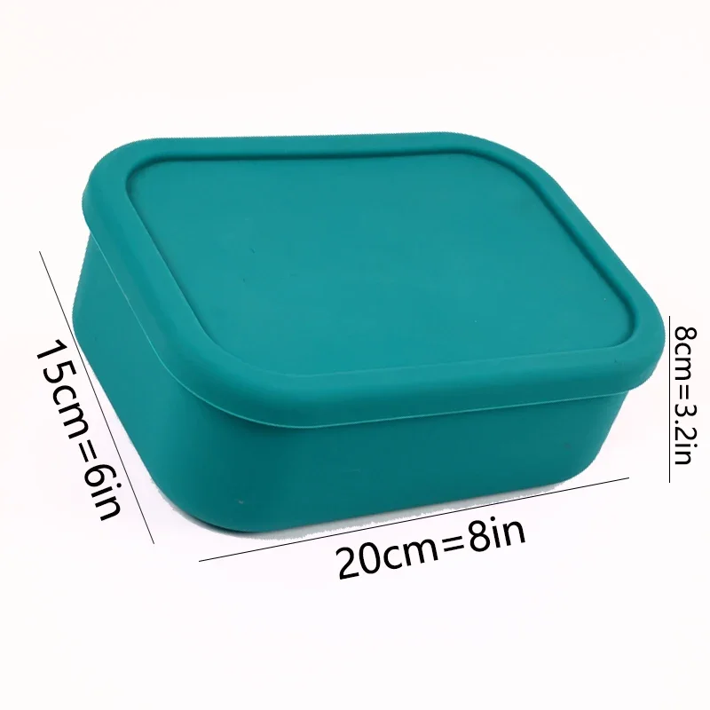 Contenore Per Alimenti Pieghevole In Silicone - Lunch Box Food Storage Container Leak Proof Microwave Freezer Safe Meal Prep School Supplies P 97766049 Cat 3477