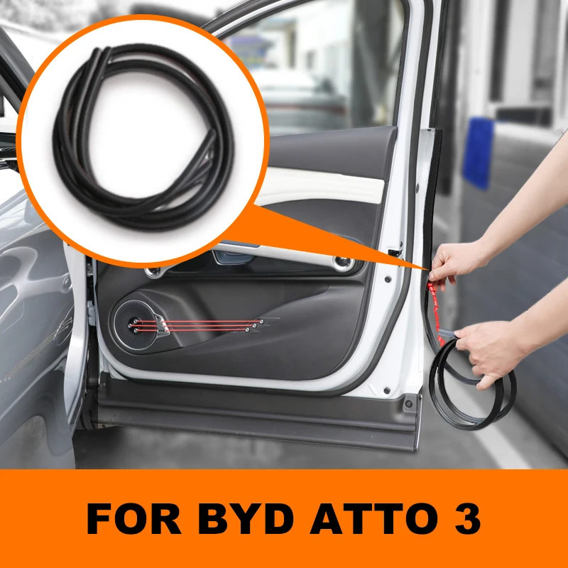 

Автомобильные аксессуары для Byd Atto 3 2022 2023, автомобильная шумоподавляющая уплотнительная полоса, комплект звукоизоляционных уплотнений
