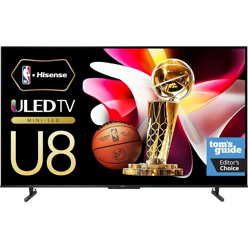 

Hisense 65-дюймовый класс U8 серии Mini-LED ULED 4K UHD Google Smart TV (65U8K) - QLED, родной 144 Гц, 1500-Nit,