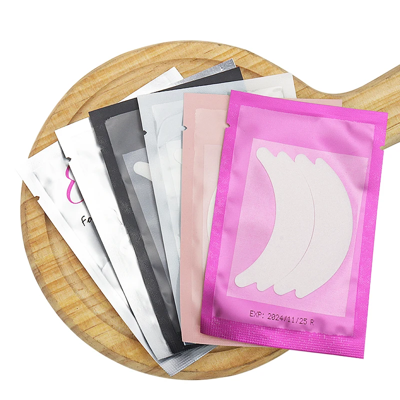 50 Pairs Eyelash Extension Butterfly foam hydrogel eye patch Grafted false Lash Under Eye Gel Pad Stickers Tips Makeup Tools eyelash patches,eyelash patch,eyelash pads,eyelash accessories,eyelash extension supplies,eye patches